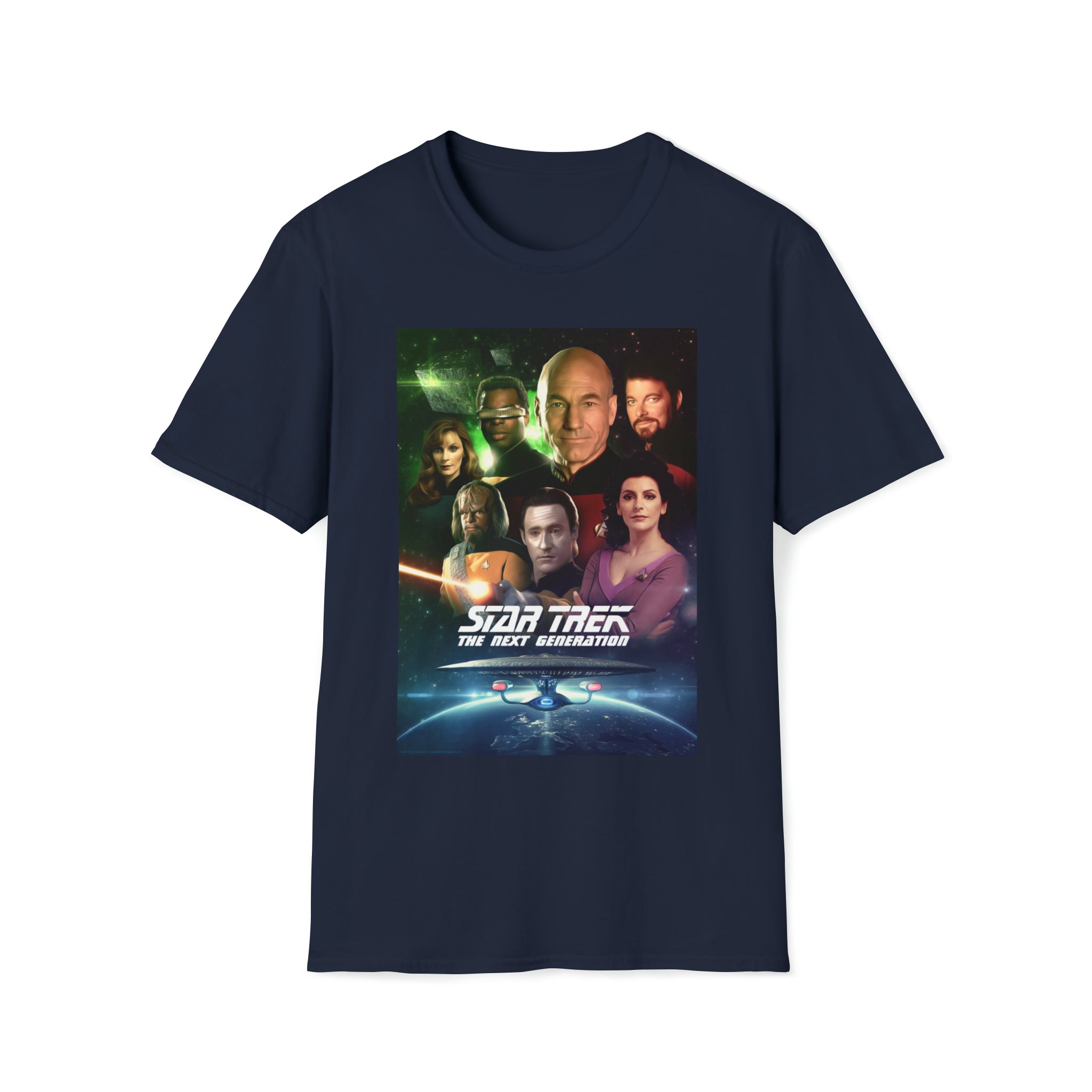 Star Trek The next generation- Unisex Softstyle T-Shirt - Creations by Chris and Carlos